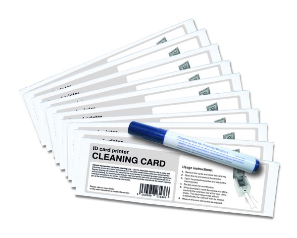 cleaning cards